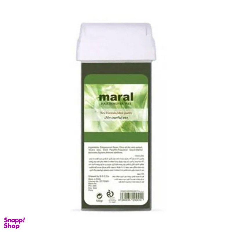 موم خشابی مارال مدل آلویه ورا مقدار 100 گرم