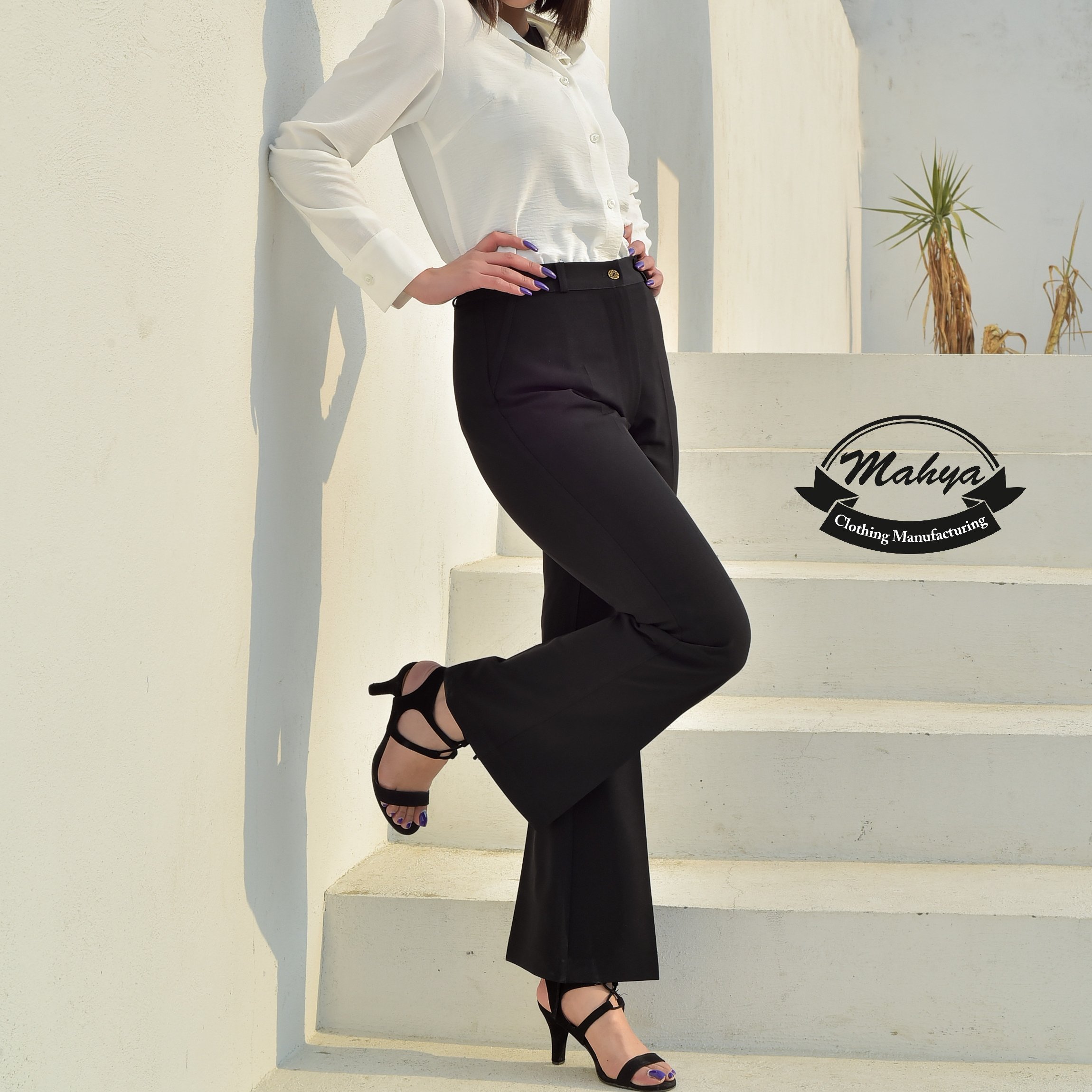 شلوار زنانه دمپا گشاد مازراتی
