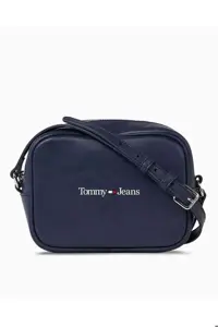 کیف شانه ای آبی زنانه با نام تجاری خانمهای طراحی شیک و دستی AW0AW15029 C87 Tommy Hilfiger