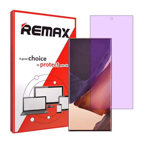 گلس سامسونگ Galaxy Note20 Ultra مدل آنتی پرپل برند ریمکس کد S