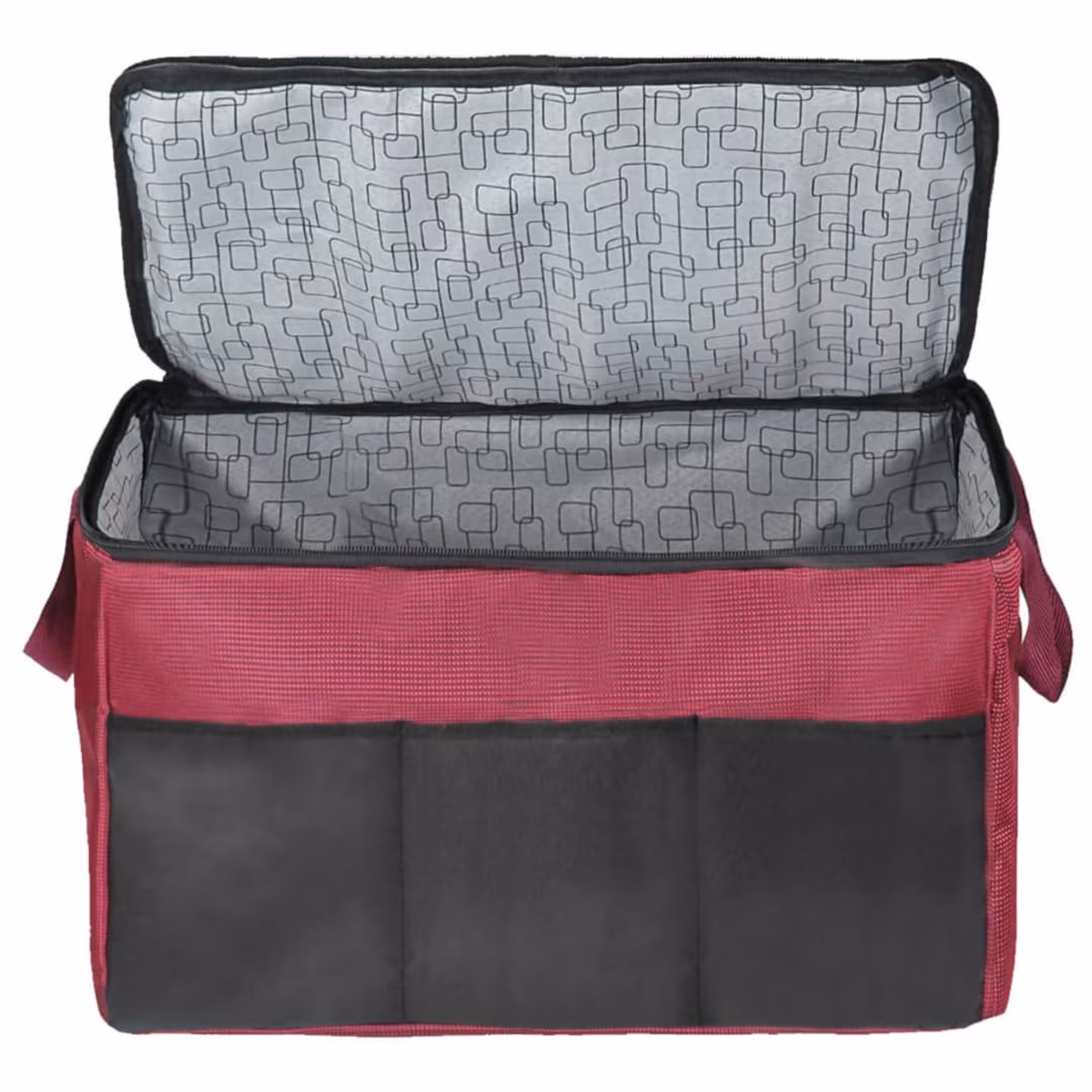 نظم دهنده صندوق عقب ماشینS100 سرمه ای زرشکی قهوه ای