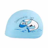 کلاه شنا بچه گانه 01 PU – YONGBO HMK | آبی روشن