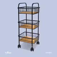 خرید جای سیب زمینی و پیاز 3 طبقه کلاسیک مدل UN-2953 یونیک| شیک و کاربردی