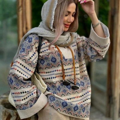 مانتو شلوار زنانه کرپ مدل ست تونیک کرپ اسکاچی و شلوار لنین اعلا