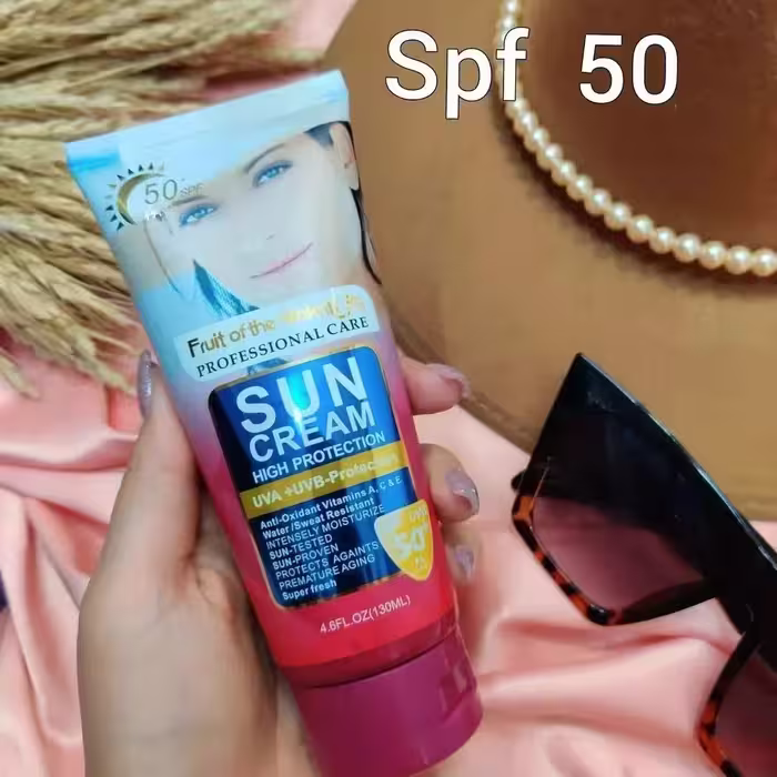کرم ضد آفتاب بی رنگ وکالی spf50 ضد آفتاب بیرنگ ضدآفتاب گیاهی