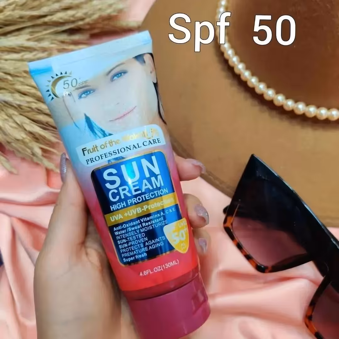 کرم ضد آفتاب بی رنگ وکالی spf50 ضد آفتاب بیرنگ ضدآفتاب گیاهی