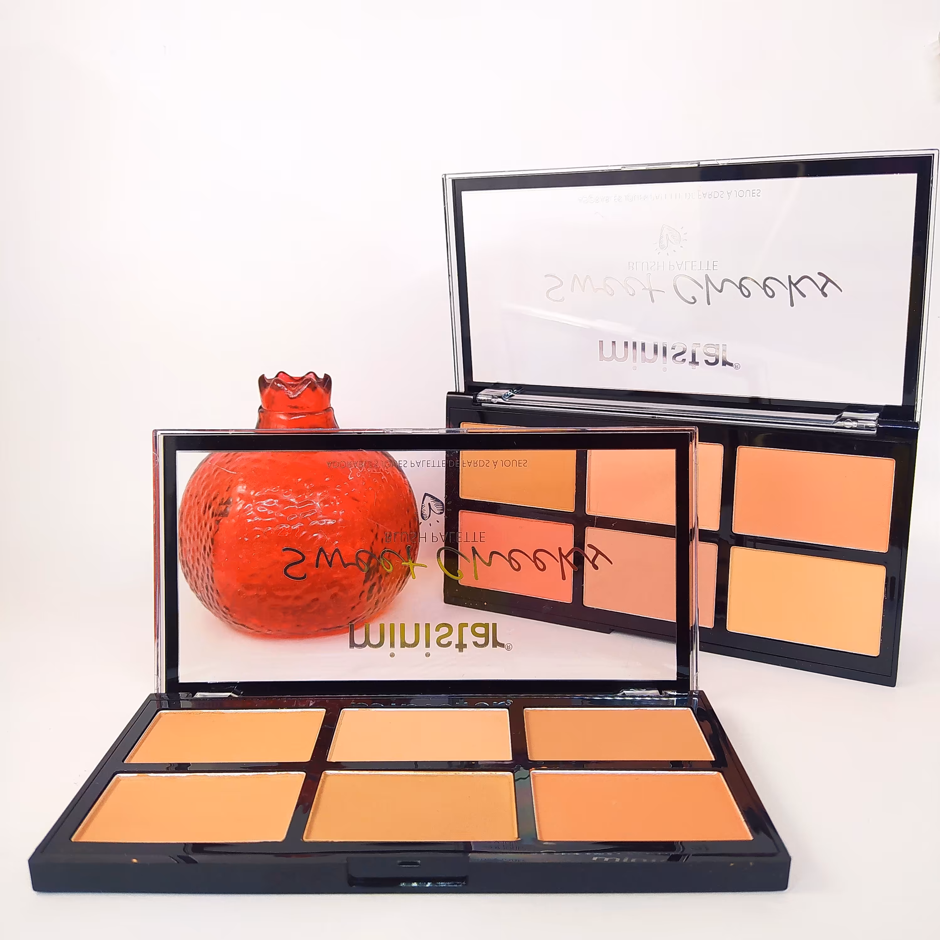 پالت رژگونه شش رنگ