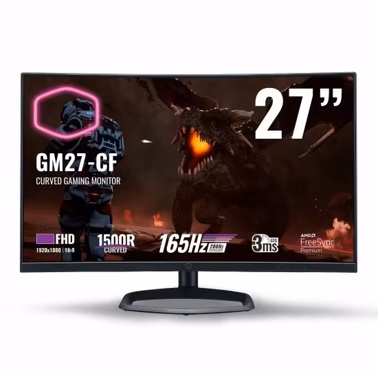 خرید مانیتور Monitor COOLER MASTER GM27-CF با بهترین قیمت