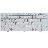 کیبرد لپ تاپ ایسوس Eee PC 1005-1004 سفید-بدون فریم فلت پهن