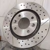 دیسک ترمز  سوراخدار جلو پژو 405  پارس   SLX کاردینال