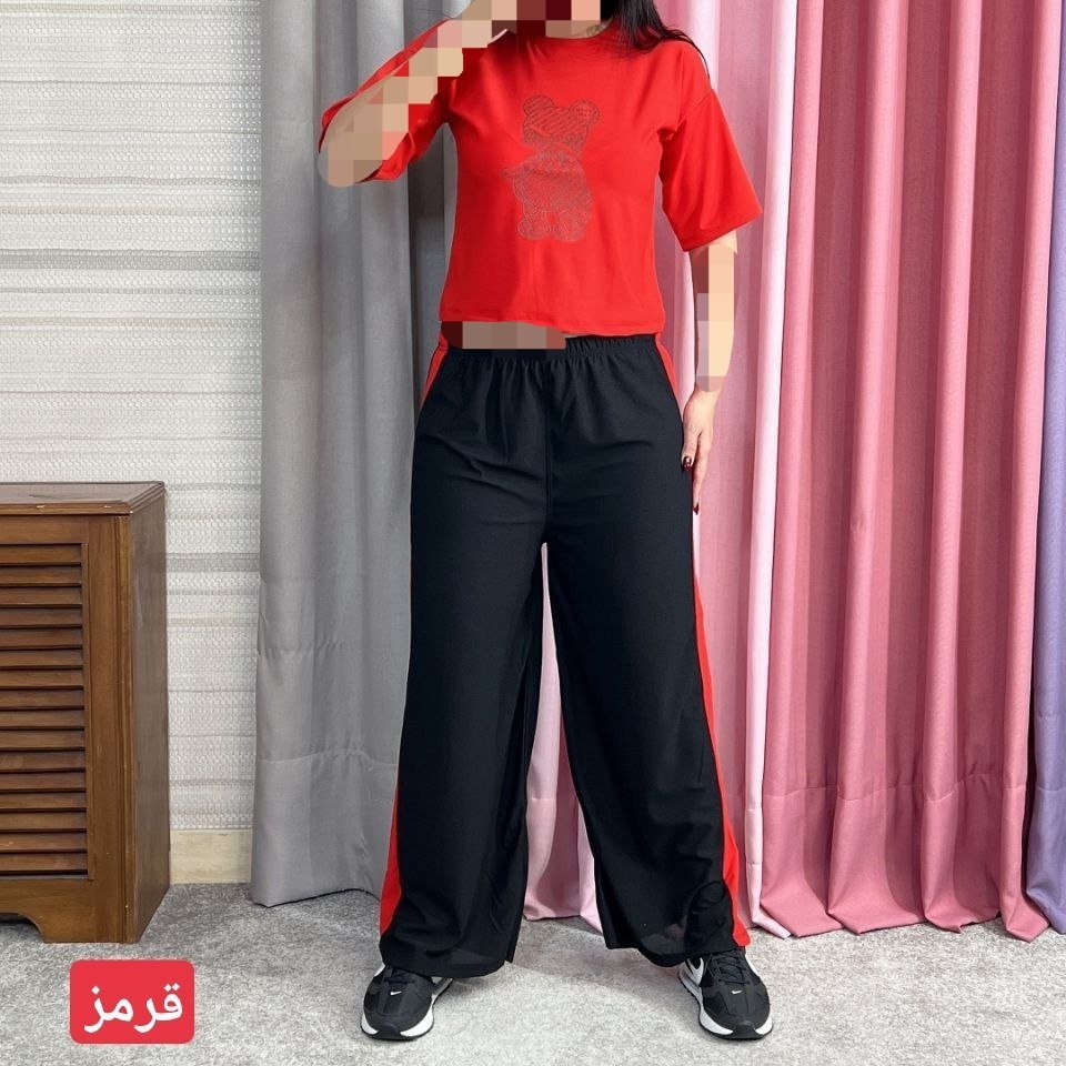 کراپ شلوار زنانه تدی