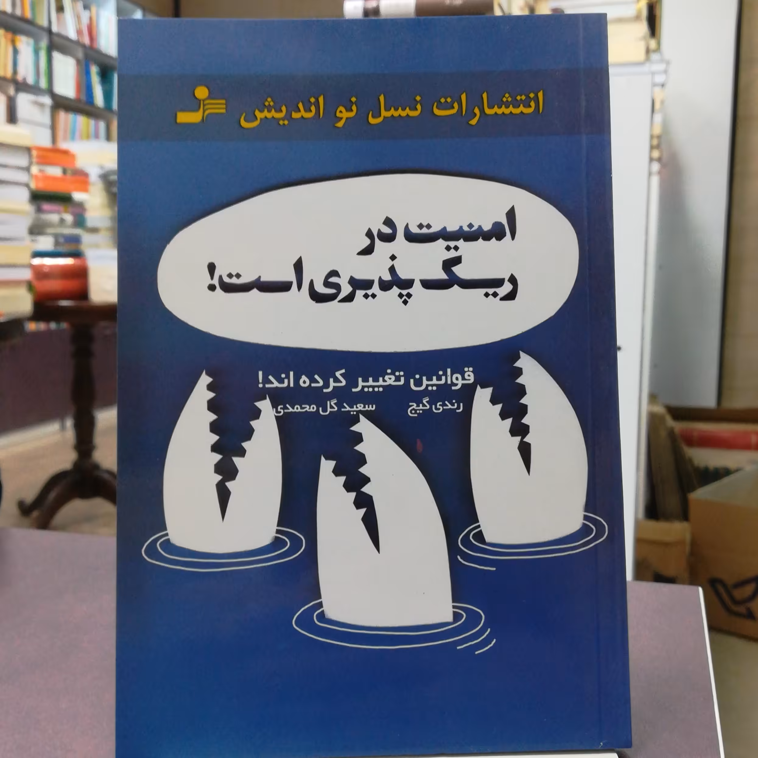 کتاب امنیت در ریسک پذیری است اثر رندی گیج ترجمه سعید گل محمدی نشر نسل نو اندیش 