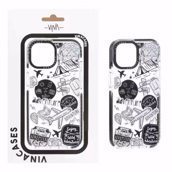 قاب گوشی Vina مدل طرح دار برای iPhone 15 - کد 171