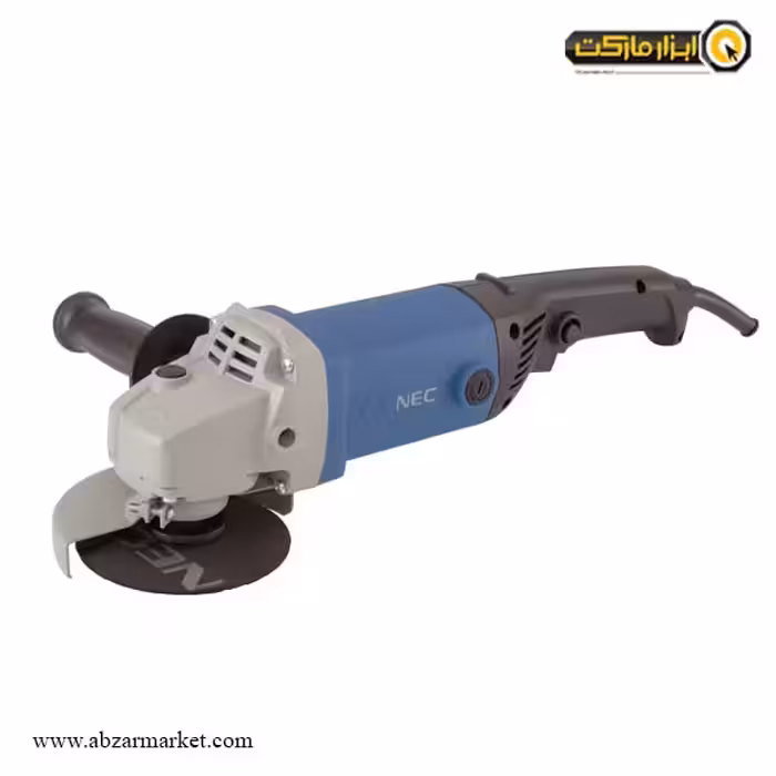 مینی فرز دسته بلند ان ای سی 1400 وات دیمر دار مدل 1281