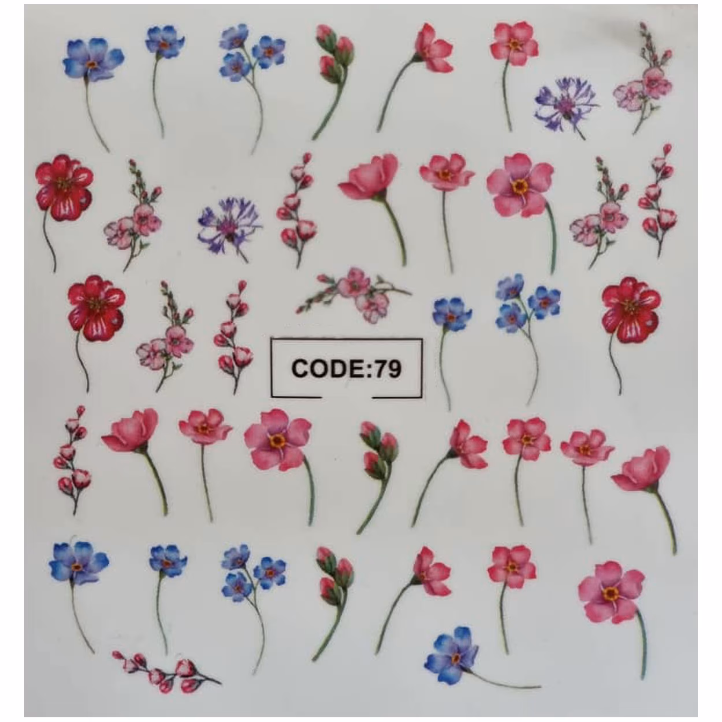 لنز ناخن کد 79