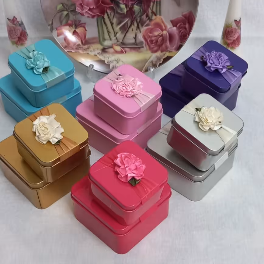 جعبه فلزی جواهر 