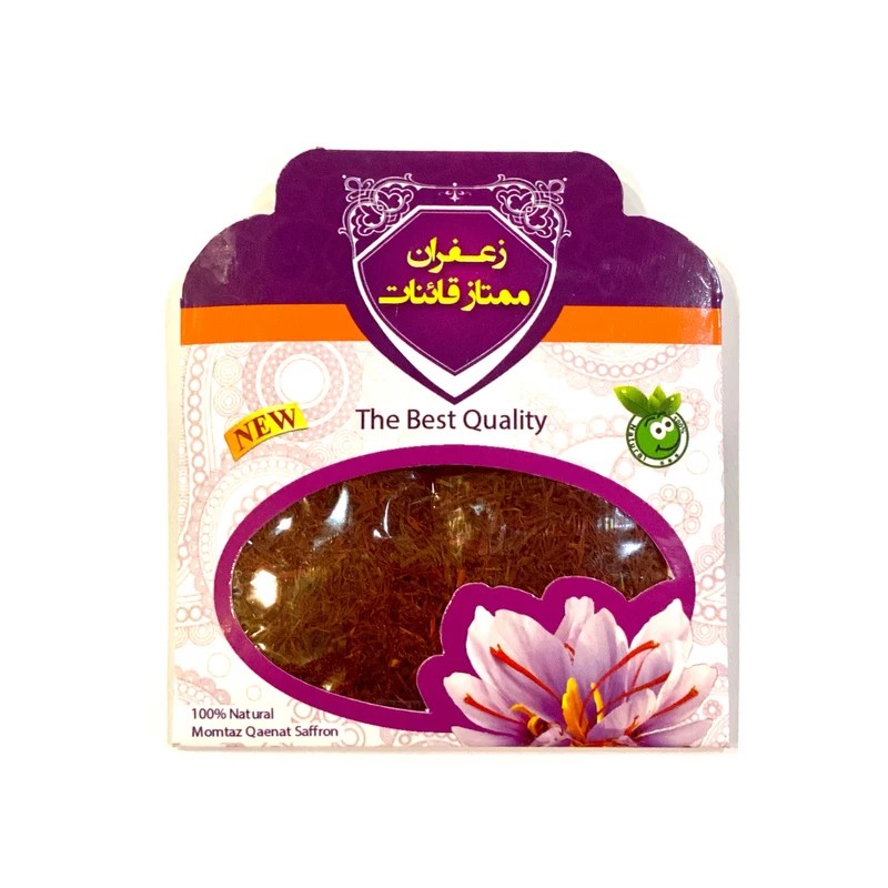 زعفران سرگل ممتاز قائنات نیم مثقال(بدون نرمه)
