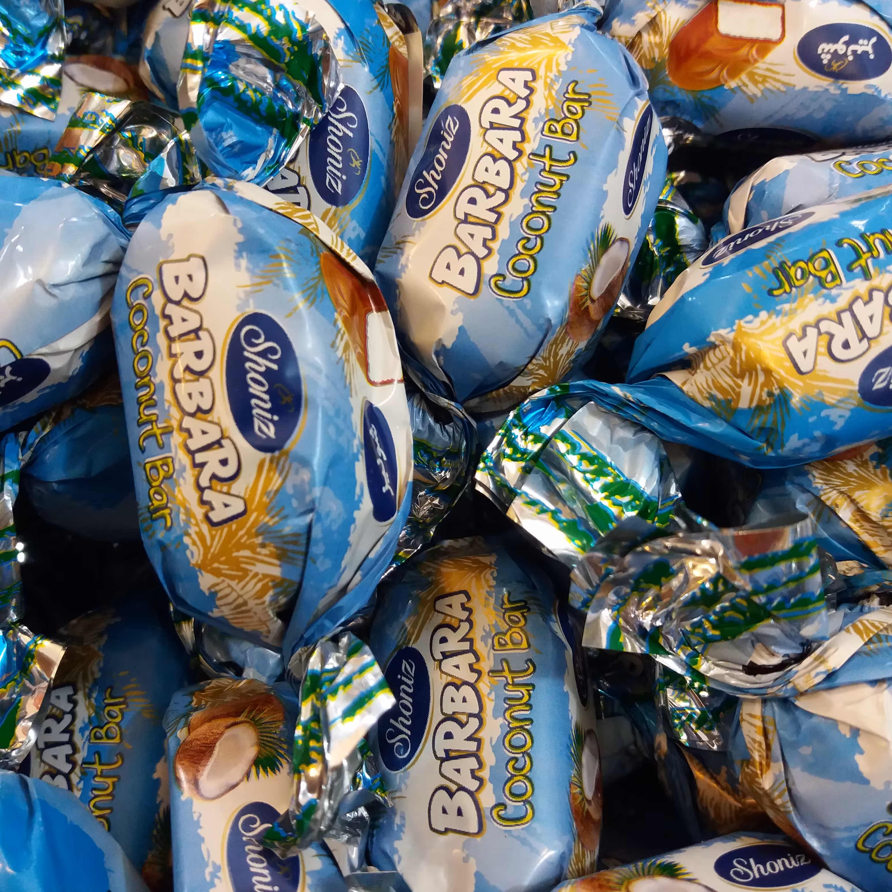 شکلات نارگیلی باربارا خوشمزه و تازه شونیز (1کیلو) 