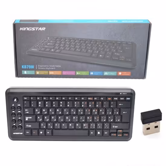 مینی کیبورد بی سیم کینگ استار (KingStar) مدل KB79W

