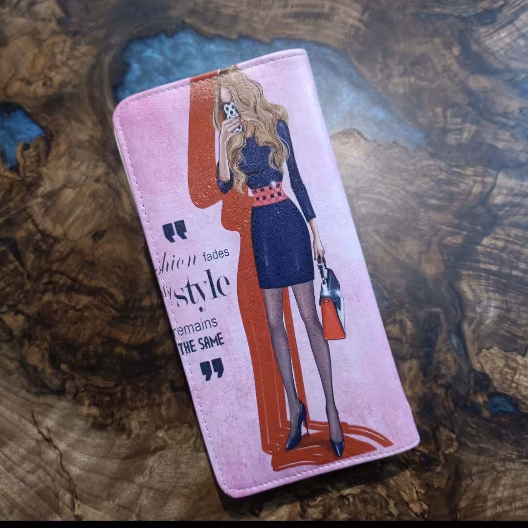 کیف  دستی  دخترانه مدل فانتزی زمینه  صورتی کد 3