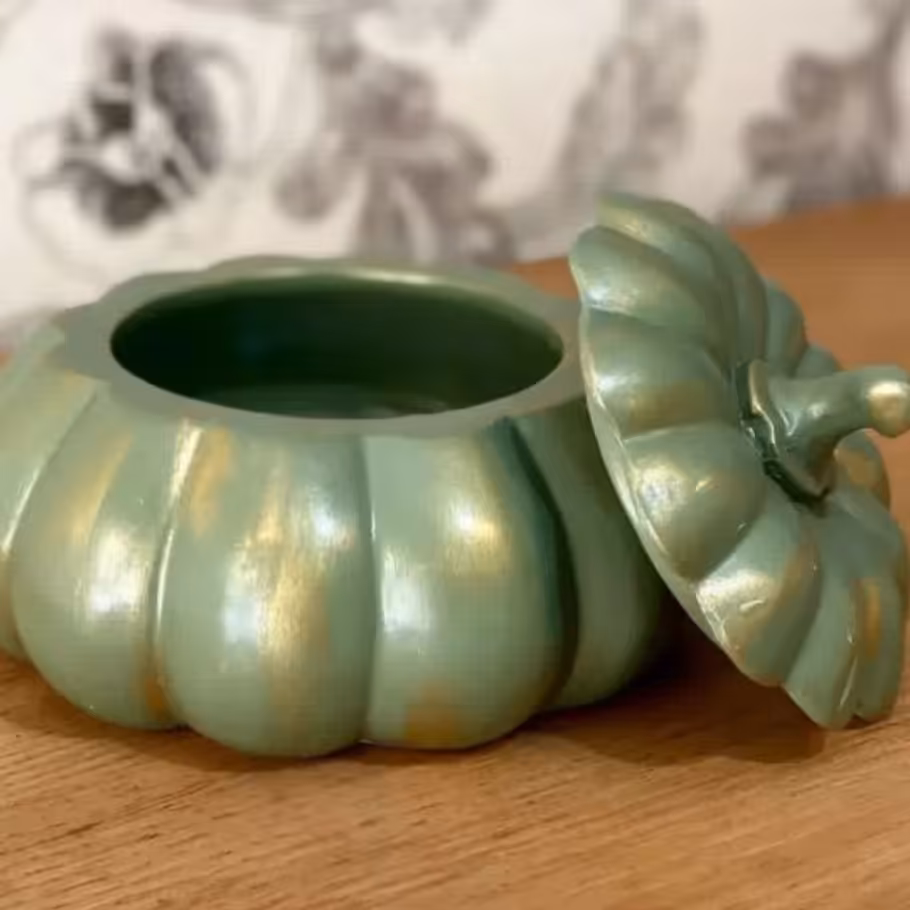 کدو پاییزی درب دار زیبا