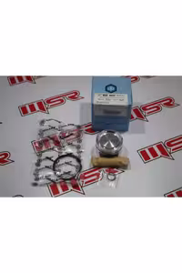 لوازم یدکی موتورسیکلت VESPA 125 3V پیستون کیت 52.50 میلی متر A کیفیت DARDEREMOTOR