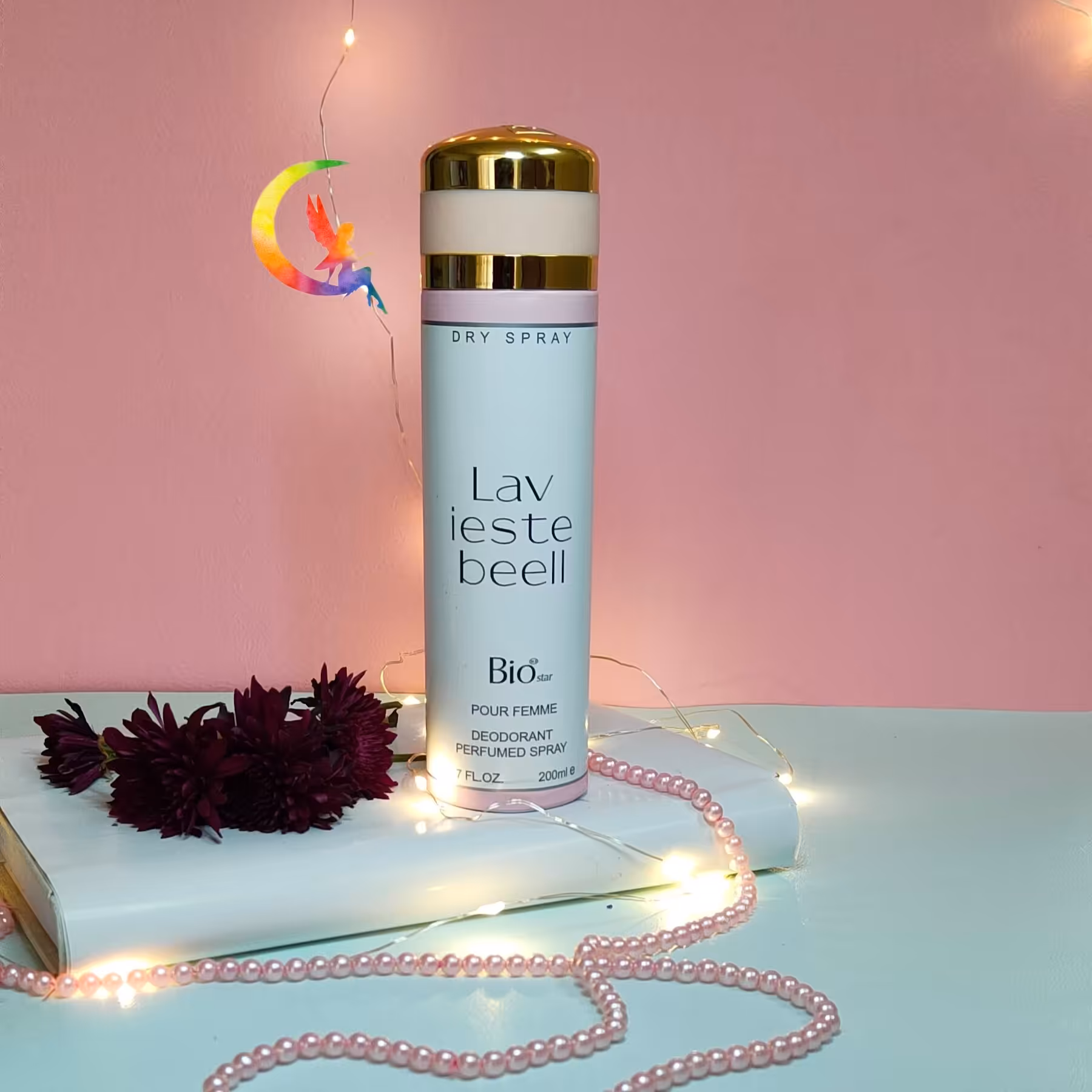 اسپری بدن بیو استار مدل LAV IESTE BEELL