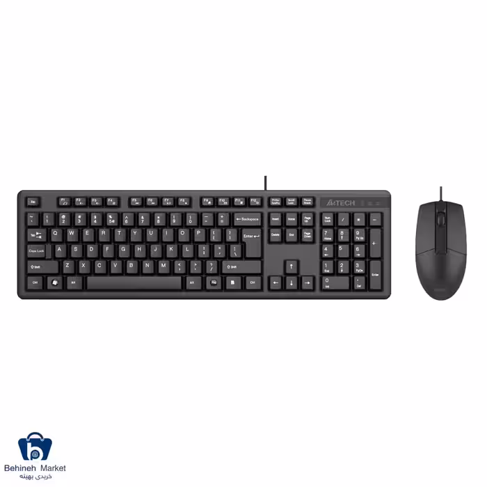 کیبورد و ماوس باسیم ای فورتک مدل KK-3330S