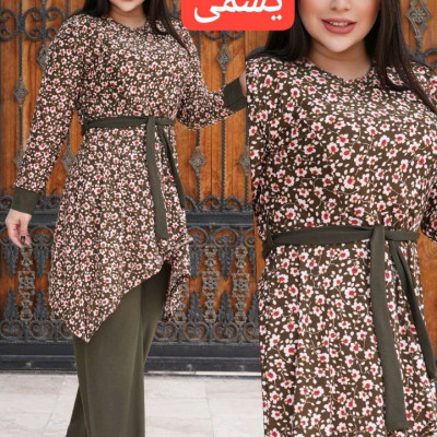 ست تونیک و شلوار 816 گلریز