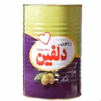 زیتون پرورده ممتاز شیرین دلفین حلب 4 کیلویی