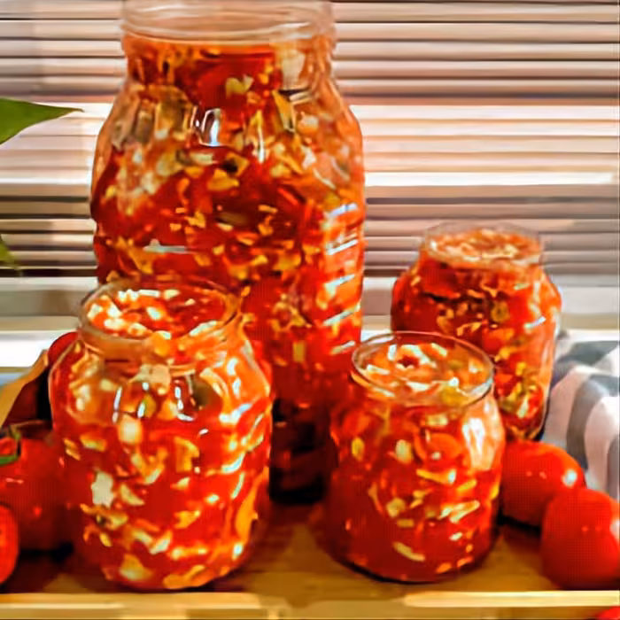 ترشی آب گوجه خوشمزه در بسته  بندی یک کیلویی (پس کرایه)