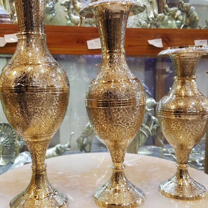 گلدان برنجی