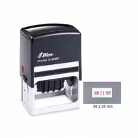 مهر تاریخ دار شاینی با جای مطلب کد S-828D