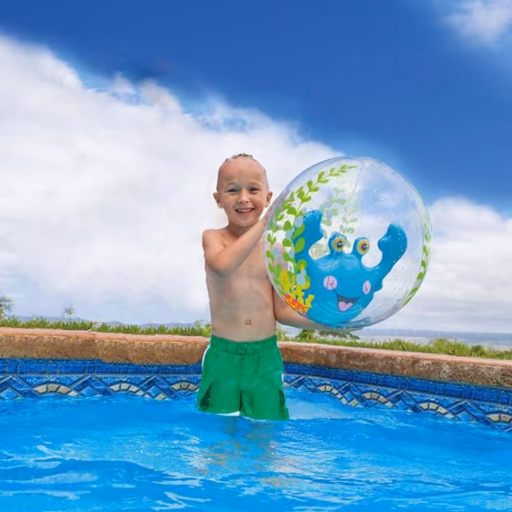 توپ بادی کودک اینتکسintex  رنگ آبی 58031