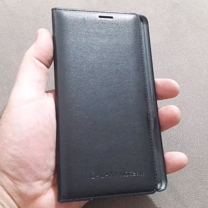 کیف کلاسوری چرمی سامسونگ نوتNote edge