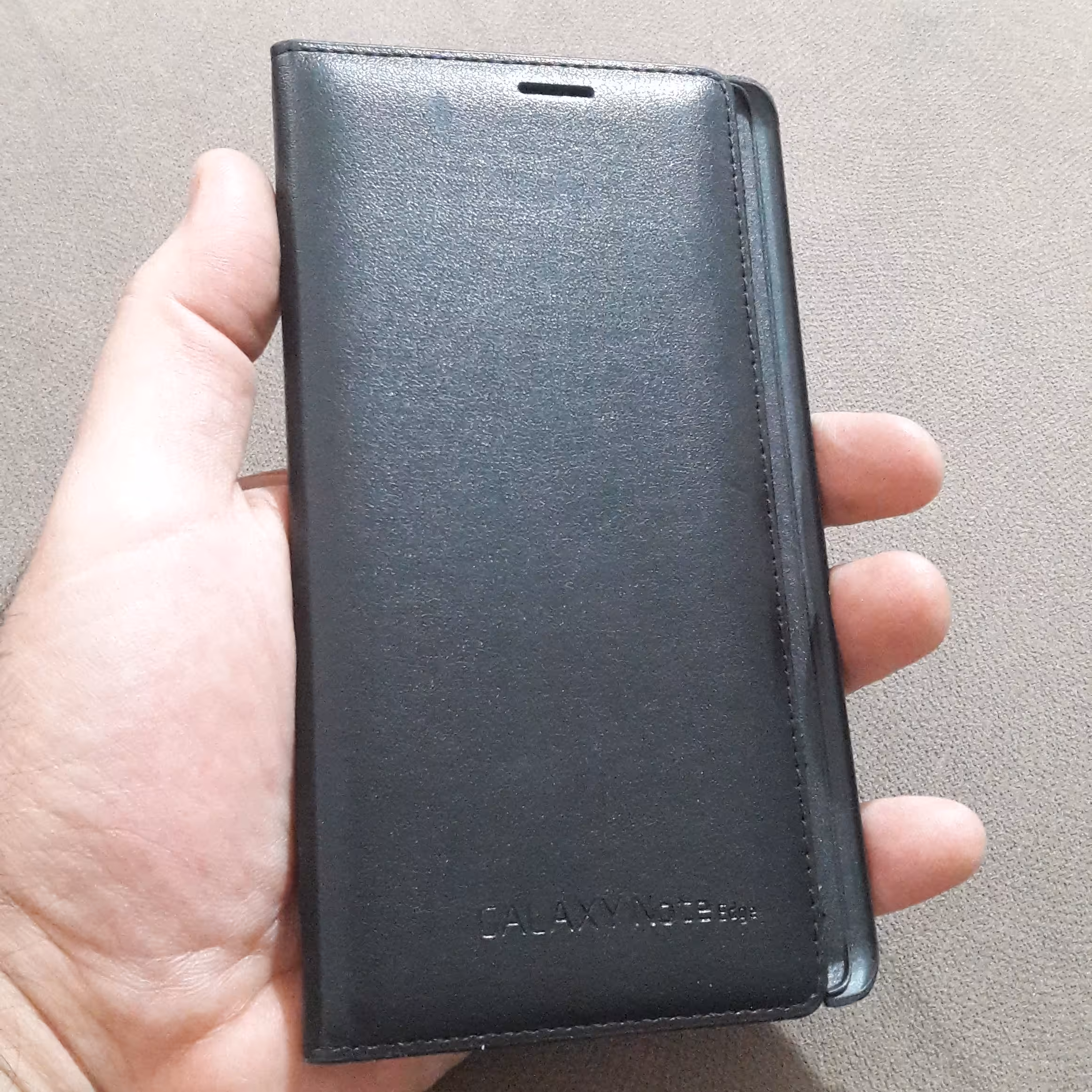 کیف کلاسوری چرمی سامسونگ نوتNote edge