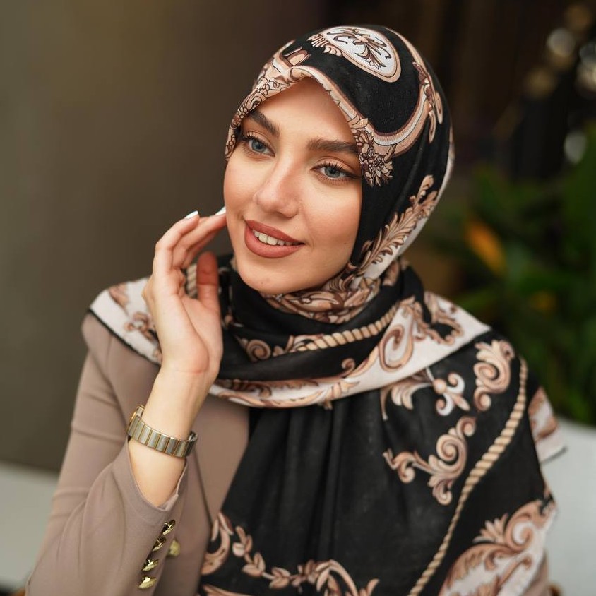 روسری نخی گارزا جنس عالی