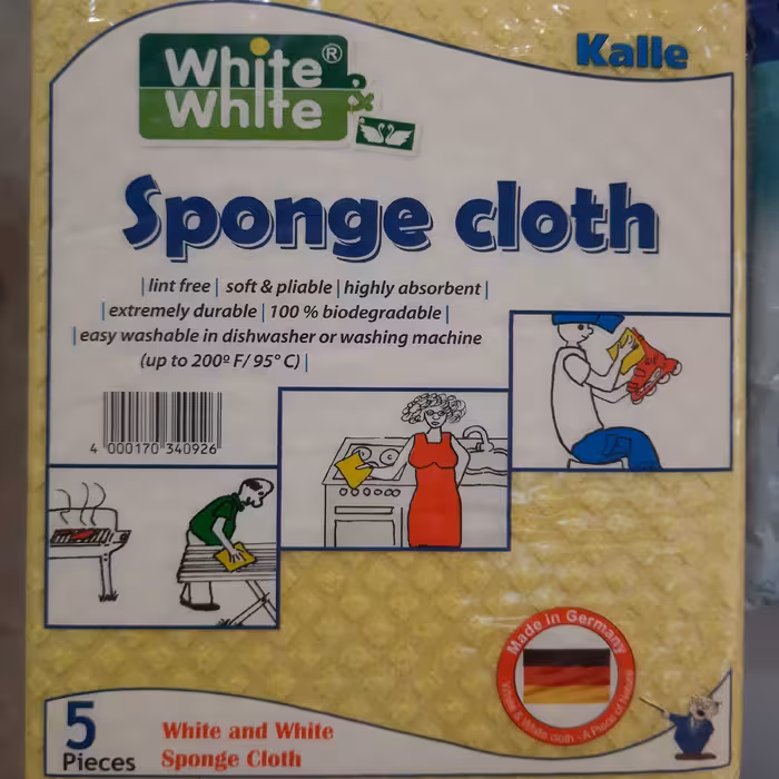 دستمال اسفنجی وایت اند وایت