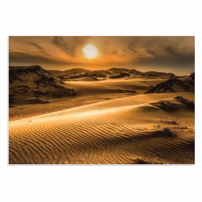 تابلو شاسی طرح سحرا و بیابان Desert مدل NV0788