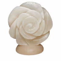 آباژور طرح گل سایزبزرگ پایه سنگی 103