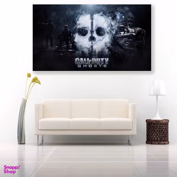 تابلو دکوراتیو شاسی آتریسا مدل بازی Call of Duty Ghost