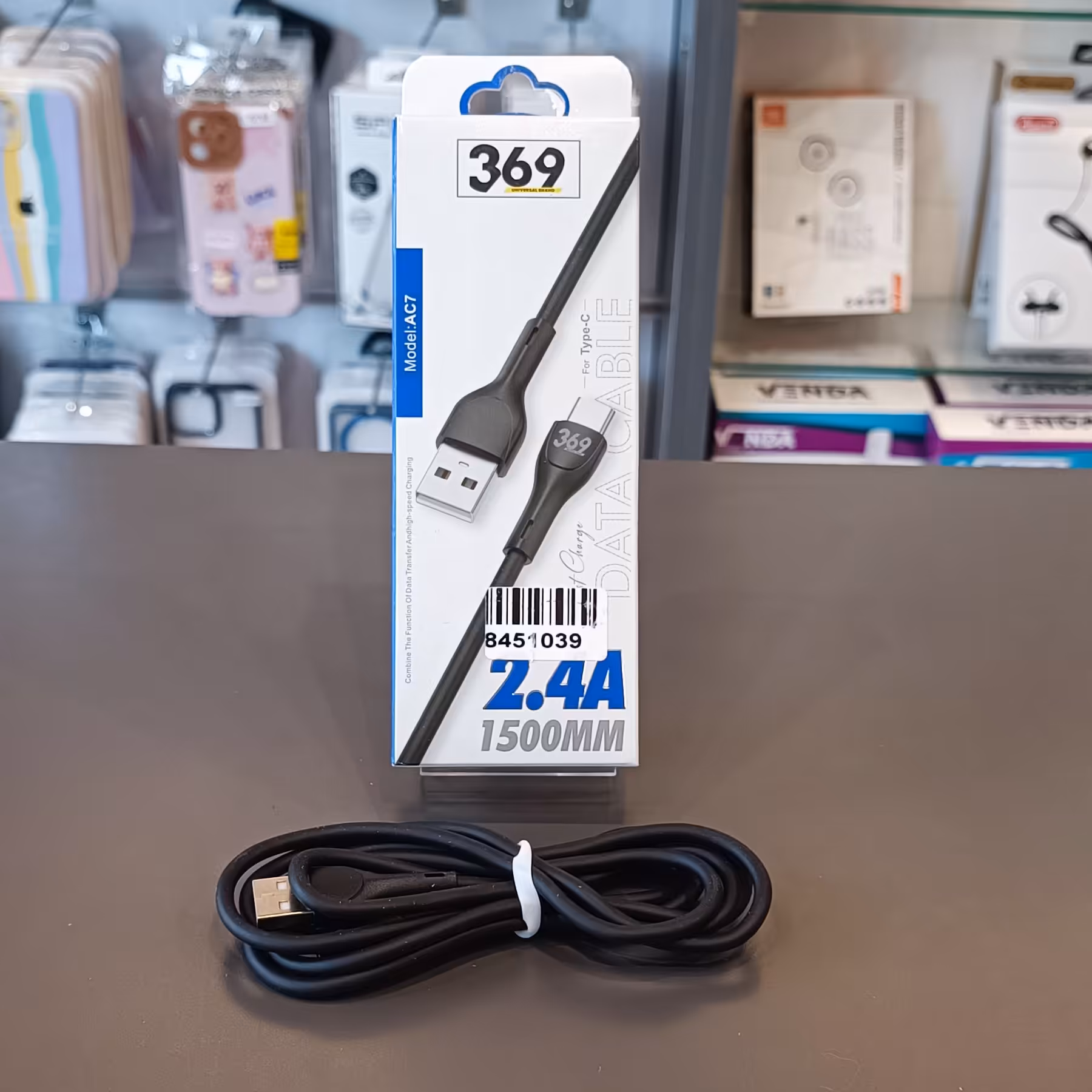 کابل فست شارژ  تایپ سی