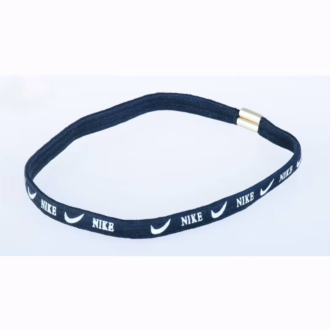 هدبند کشی پهن اسپرت مشکی نایک