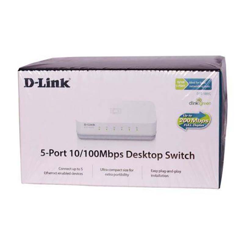 سوئیچ شبکه 5 پورت دی لینک D-link DES-1005C