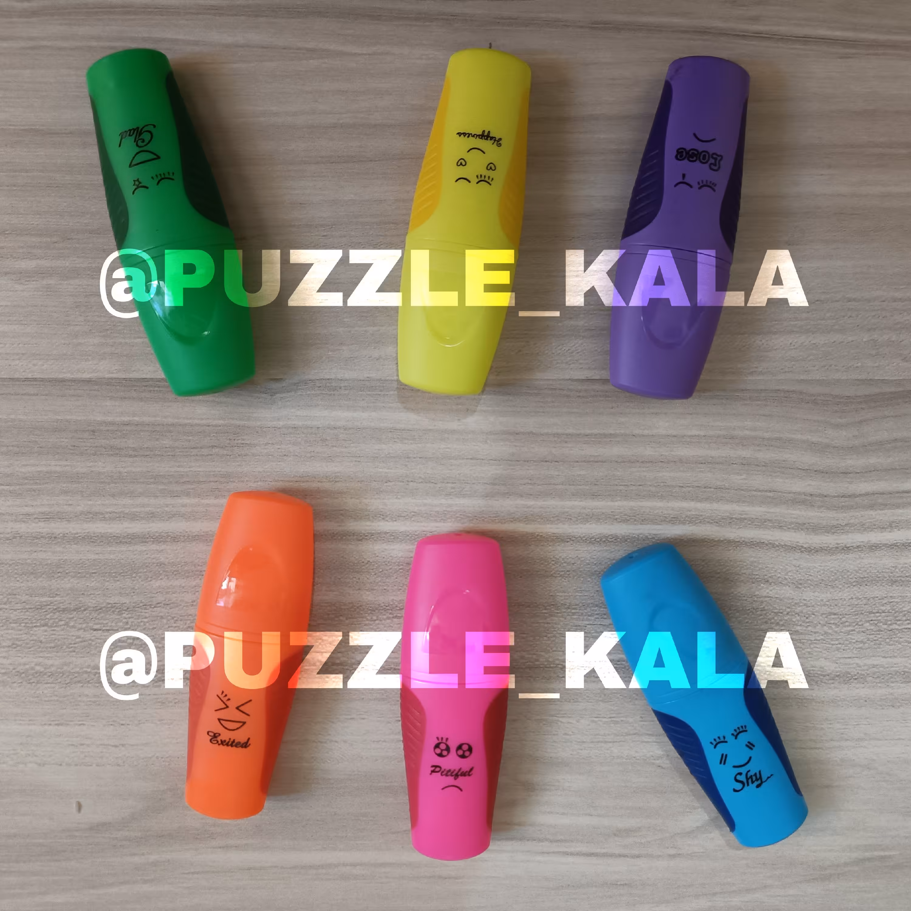 ماژیک هایلایتر مدل مینی لایت محصول شرکت اسکول فنس🖍️