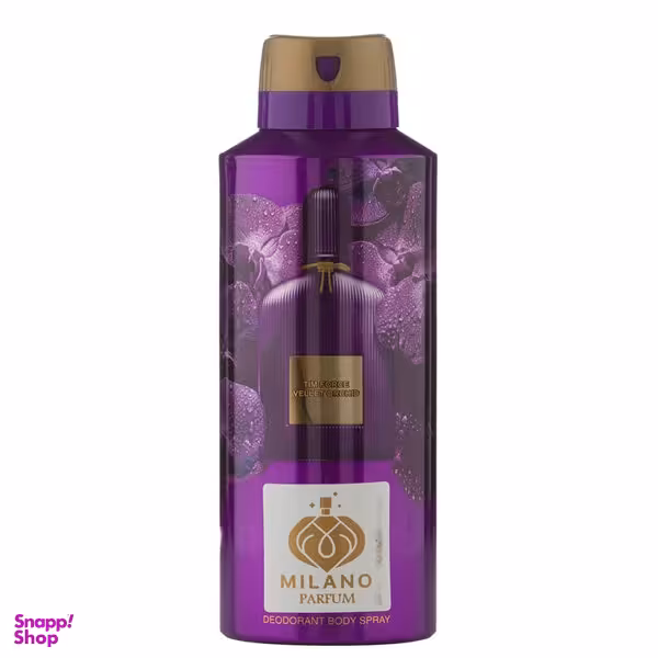 اسپری میلانو مدل Timforce Vellet Orchid حجم 200 میلی لیتر