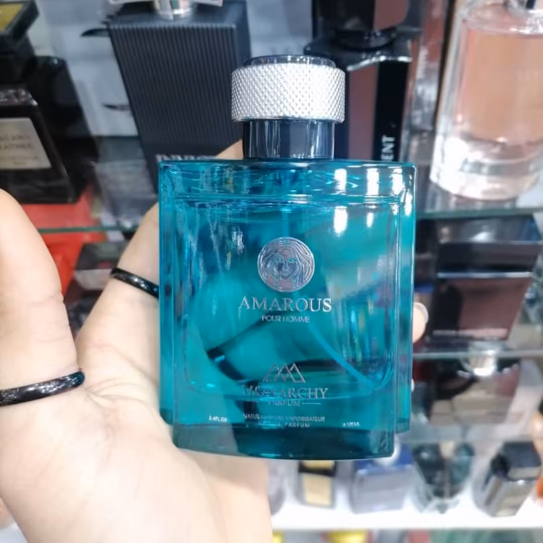 عطر مردانه موناریچی مدل آماروس رایحه ی مشابه ورساچه اروس حجم 100 میل
