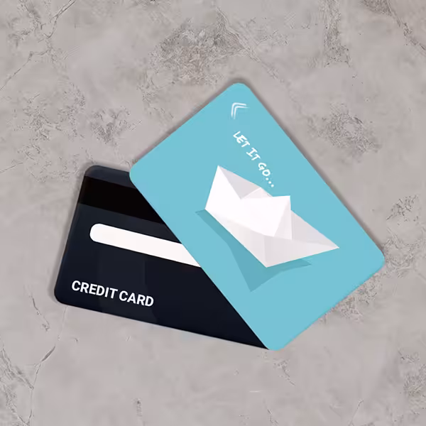 استیکر کارت بانکی طرح قایق و دریا (Boat and sea) کد CAA447-K