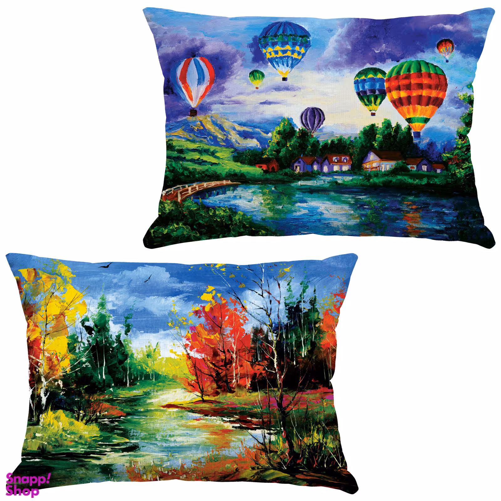 کوسن مدل R21-10111-118 مجموعه 2 عددی چند رنگ