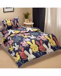 سرویس خواب یک نفره سه تکه مانیکا هوم Monica Home مدل Rabit ربیت
